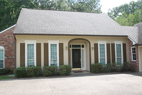 Beige Exterior Painting in Baton Rouge After